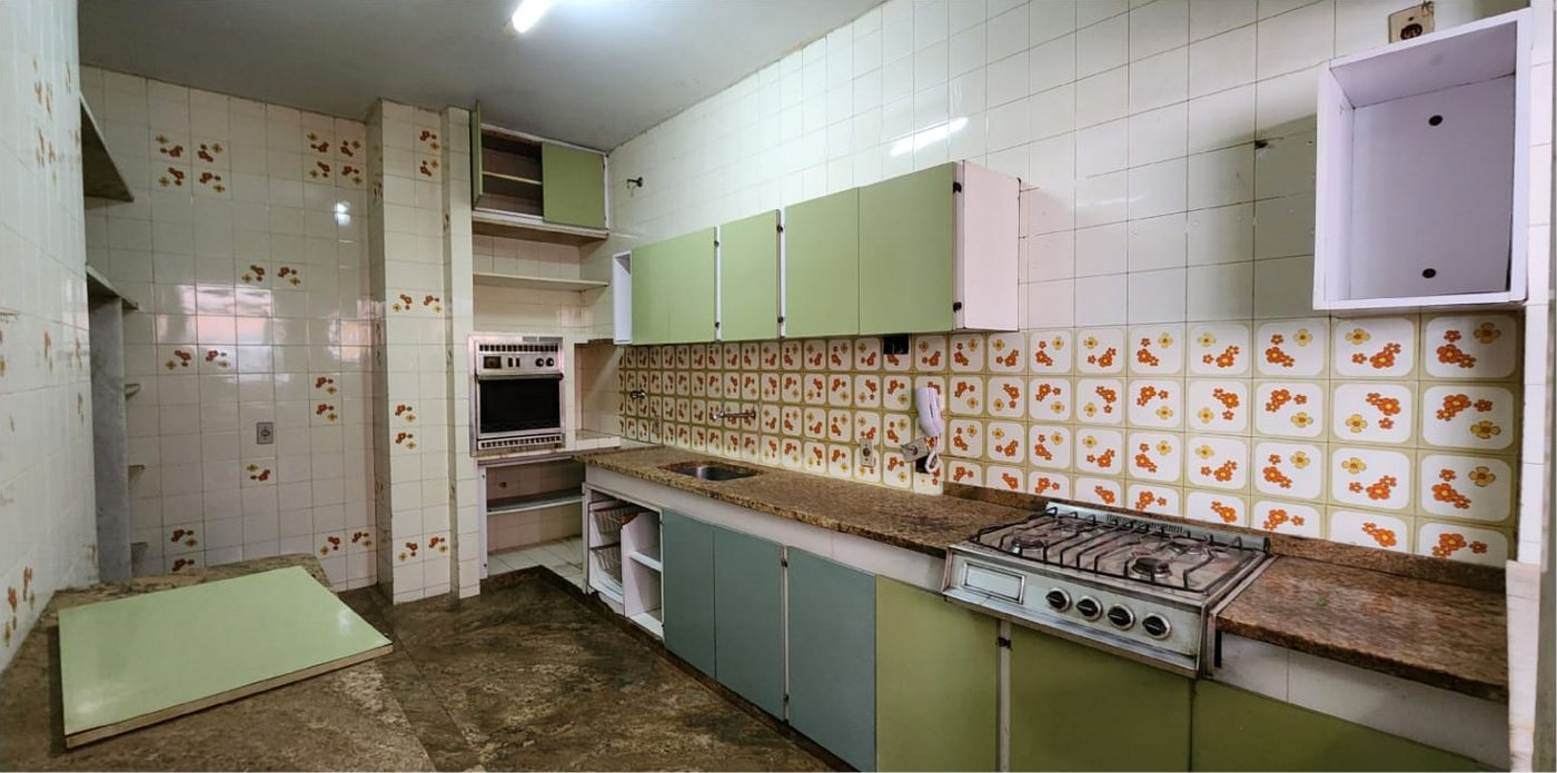 Cozinha antes da reforma da Morada