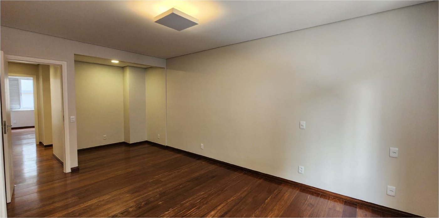 Sala depois da reforma da Morada