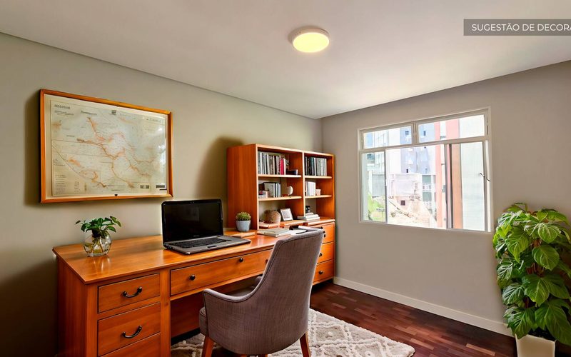 Apartamento antigo antes e depois da reforma da Morada em Belo Horizonte.